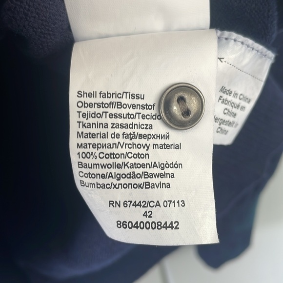 Steilmann Cardigan Sweater Women’s Navy Green Size 8 Heart - Picture 6 of 6